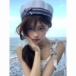 Sailor hat and scarf suit Navy Hat Unisex Captain Hat Navy Marine Hat For cruise lines, adult parties, Navy, cosplay, Outdoor