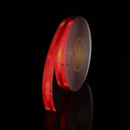 High Intensity Red Retro Reflective Tape Outdoor Safety Stickers 25mm*5m Reflectors Strips Waterproof Adhesive Film For Car Bike