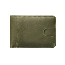 GENODERN Casual Small Wallet for Men Cow Leather Male Slim Wallets Short Mini Wallet with Card Holder Pocket Purses