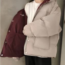 Two-sided Wear Cotton-padded Jacket Korean Winter Coat Women Thickened Parka Hooded Down Cotton Coat Windproof Puffer Jacket New