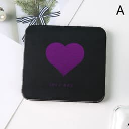 2-Face Makeup Mirror Square Portable Cute Girl'S Gift Hand Mini Mirror Pocket Double-Sided Makeup Mirror Compact Multiple Colors