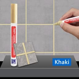 Waterproof White Grout Tile Pen Wall Grout Restorer Marker Pen for Bathroom Wall Floor Decontamination Seam Repair Pens