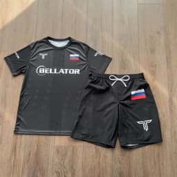 2026 New Hot Selling Boxing Suit, Quick-Drying and Breathable Sports Set, Kid's Running Training T-shirt + Shorts Two-Piece Set