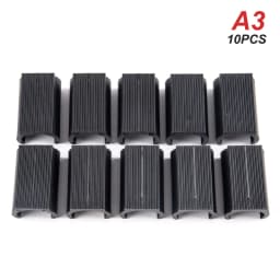 10Pcs Durable U Shaped Chair Leg Pad Useful Non-slip Tube Caps Anti-front Tilt Damper Stool Pipe Clamp Glides Floor Protector