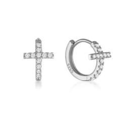Gold Silver Color Simple Huggies Full Rainbow Zircon Hoops Earring for Women Fashion Drops Piercing Pendiente Ohrringe Jewelry
