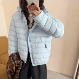 Solid Lightweight Hooded Padded Jacket Women Autumn Winter Casual Outdoor Soft Puffer Jacket Woman All Match Korean Warm Parkas
