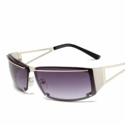 Y2k Retangle Sunglasses Women Men Brand Designer Gradient Goggle Sun Glasses Steampunk Glasses Shades Eyewear Mirror Eyeglasses