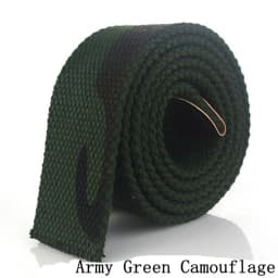 Belts For Man Canvas Belt Width 3.8cm Thickness 4mm Country Style Western Wear Belt Jeans Belts Fashion Belts (No Buckle)
