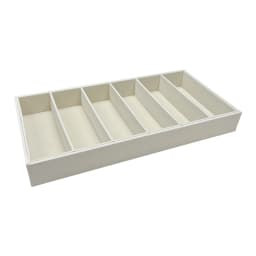 A Multi-Specification Eight-Slot, Six-Slot, Four-Slot Grey and Beige Jewelry and Sunglasses Display, Storage and Organizing Box