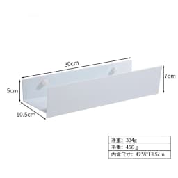 Bathroom Glass Shelf No Drill Organizer Shower Storage Rack Black Corner Shelves Wall Mounted Aluminum Toilet Shampoo Holder