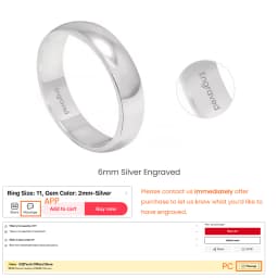 Custom Engrave Real Pure 925 Sterling Silver Rings For Women And Men Simple Couple Ring Smooth Wedding Band For Lovers Jewelry