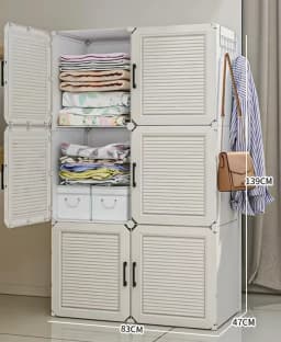 Aesthetic Display Wordrobe Partitions Dressing Rooms Space Saving Storage Waredrobe Organizer Women Vestidores Home Furniture