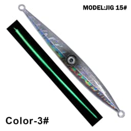 OBSESSION J15 40g-500g Sea-bream Slow Sinking Jigging Lure Seabass Fishing Saltwater Bait Carp Trout Fishing Jigbait Assist Hook