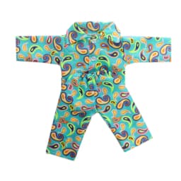Doll Clothes Multi-Print Pajama Daily Outfit Fit 18Inch American&43CM Born Baby Doll Accessories,Girl Gifts Toy Festival Gifts