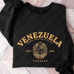 Freedom Venezuela Flag Creative Trend Casual Style Retro Graphic Hoody Simple Unisex Winter Pullover Ropa Hombre Man Clothes