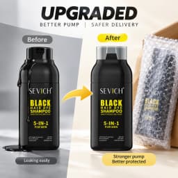 Hair Dye Coloring Shampoo 5 In 1 Men Beard Dye Shampoo Natural Cover Gray Hair Color Shampoo Instant Dye Hair Dyeing Shampoo