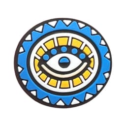 Evil Eye Shoe Charms for Crocs Accessories Kids Clogs Badge Women Party Jeans Pins Gifts Decorations Buckle Shoes Accessories
