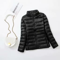 Winter Women 90% Ultra Light Down Jacket White Duck Down Hooded Jacket Long Sleeve Warm Coat Parka Female Solid Portable Outwear