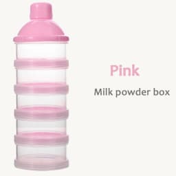 Portable Milk Powder Formula Dispenser Food Container Storage Feeding Boxes for Baby Kids Toddler 4/5 Grid Baby Food Storage Box