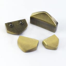 5/10Pcs Deepeel 12-25mm Zipper Tail Clip Buckles Metal Zip End Stopper with Screw Zips Repair Kits DIY Bag Hardware Accessories