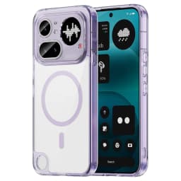 Flexible Wireless Charging Magnetic Case For Nothing Phone 4A Pro Cover Transparent Shell Fundas Coque