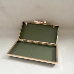 Handmade Box Clutch Frame Metal Bow Head Purse Mold Glue-In Attachment Butterfly Knot Lock for Bag Accessories