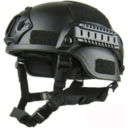 Tactical Full Face Helmet MICH ABS - Detachable Goggles & NVG Bracket for Airsoft CS Outdoor Wargame Protective Gear