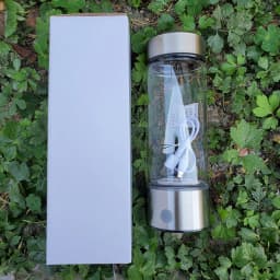 Titanium Portable Hydrogen-Rich Water Cup Water Ionizer Maker/Generator Super Antioxidants ORP Hydrogen Alkaline Water Bottle