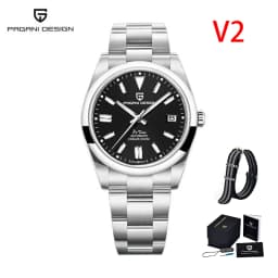 PAGANI DESIGN 2026 New Luxury Automatic Mechanical Men Watch Stainless Steel V2 Sapphire Crystal CS 20Bar Reloj Hombte