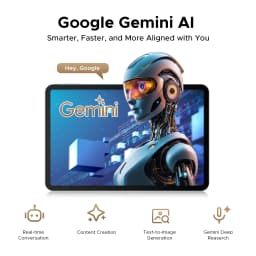DOOGEE AORLYM P13 Pro Tablet 48GB+256GB Gemini AI 13.4" 2.4K 120Hz Display 12000mAh Large Battery UNISOC T7280 4G Dual SIM Widevine L1 Android 16 Smart Pad