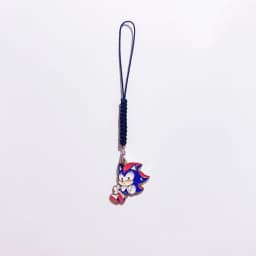 Sonic Cartoon Figure Bag Charm, Cute Hanging Ornament Trendy Backpack Decor Jewelry Accessory