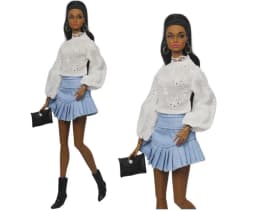 New style Toy accessories gift pretty clothes for your BB FR 1/6 scale dolls BBIKG803