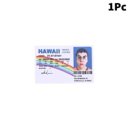 1/4PCS Mclovin Bank Credit Cards Bus Pass Stickers Cool Decoration Waterproof Card Driver's License Credit Card Sticker