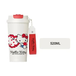X&W Hello Kitty Theme Insulated Cup 316 Stainless Steel Girl Cute Straw Cups Portable Outdoor Travel Vaccum Flask Perfect Gift