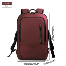 HK High-Quality Backpack 15.6-Inch Laptop Bag Men's Business Commuter Backpack Waterproof Oxford Fabric Lightweight Travel Bag