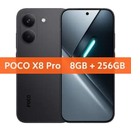 POCO X8 Pro Global Version Dimensity 8500-Ultra 50Mp Sony Lmx882 with Ois Ultra-Bright 1.5K 120Hz Amoled Display 6500 Mah (Typ.) Battery with 100W Hypercharge