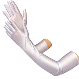 Summer Sun Protection Long Gloves Women's Thin Evening Party Formal Gloves Mittens Black White Red Champagne Dress Accessories