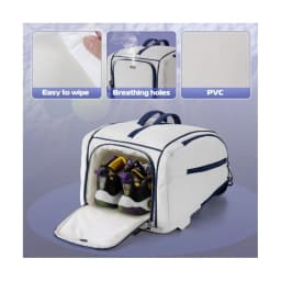 20-35L Paddle Tennis Backpack Pickleball Racket Bag Sport Waterproof Badminton Racket Storage Backpack with Shoe Compartment