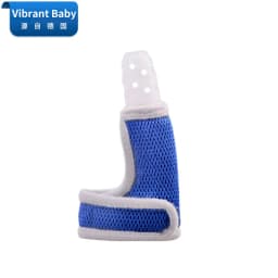 New Model Baby Silicone Teeth Grinding Finger Cover Breathable Thumb Cover Teether Child Anti Biting Hands Sensory Comfort