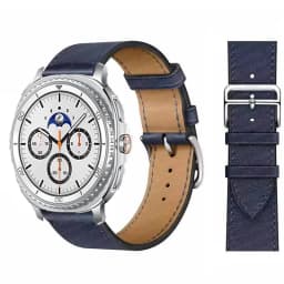 Band for Samsung Galaxy Watch 8/8 Classic/Ultra 2025 47mm 44mm 40mm 46mm Leather Wrist Belt Correa Bracelet Galaxy watch 8 Strap
