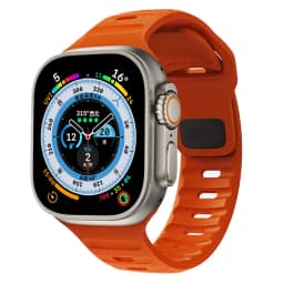 Silicone Strap For Apple Watch ultra Band 49mm 46mm 44mm 45mm 42mm 41mm 40mm sport correa bracelet iwatch Series 9 10 7 6 5 se 8