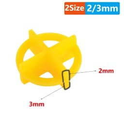 50/500Pcs Ceramic Tile Leveling System Spacers Clips Wedge for Tiling Fixing Floor Wall Gap Leveling System Construction Tool