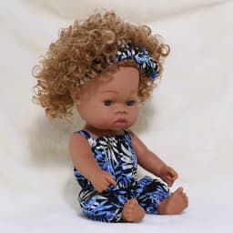 14 Inch 35cm Reborn African Doll Simulation Soft Vinyl Newborn Baby Dolls Children Lifelike Toys Girls Christmas Birthday Gifts