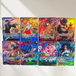DIY One Piece Nami OP11-054 3rd Anniversary Holographic Texture Cards EN Version Perfect Condition Classic Anime Collectible TCG