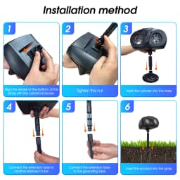 2025 NEW Snow Projector Lights, Dynamic Rotating Snowflake Projection Light Outdoor, IP65 LED Snow Spotlight Lightning or Hallow