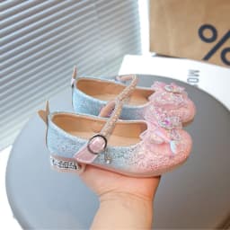 2026 Fashion Elegant Soft Sole Anti-slippery Versatile Dress Leather Shoe for Party Autumn New Children Princess Shoes for Girls