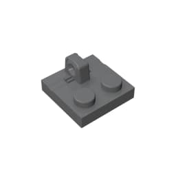 Gobricks GDS-825 Hinge Plate 2 x 2 Locking with 1 Finger on Top compatible with lego 92582 pieces of children's DIY