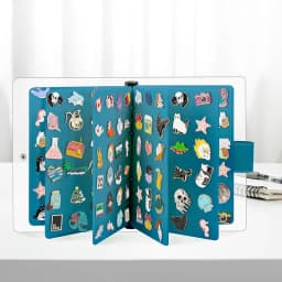 Felt Pin Brooch Display Storage Book DIY Badge Charms Organizer Booklet Metal Badge Chest Souvenir Album Pin Badges Collection