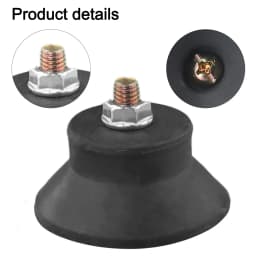 M6/M8 Thread Air Compressor Foot Pad Shockproof Non-slip Components For Air Pumps Oil-free Machines Air Compressors Accessories