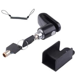 Universal Disc Brake Lock Bike Anti -Theft Disc Lock Mountain Road MTB Cycling Rotor Disc Brake Wheel Lock with Reminder Cable